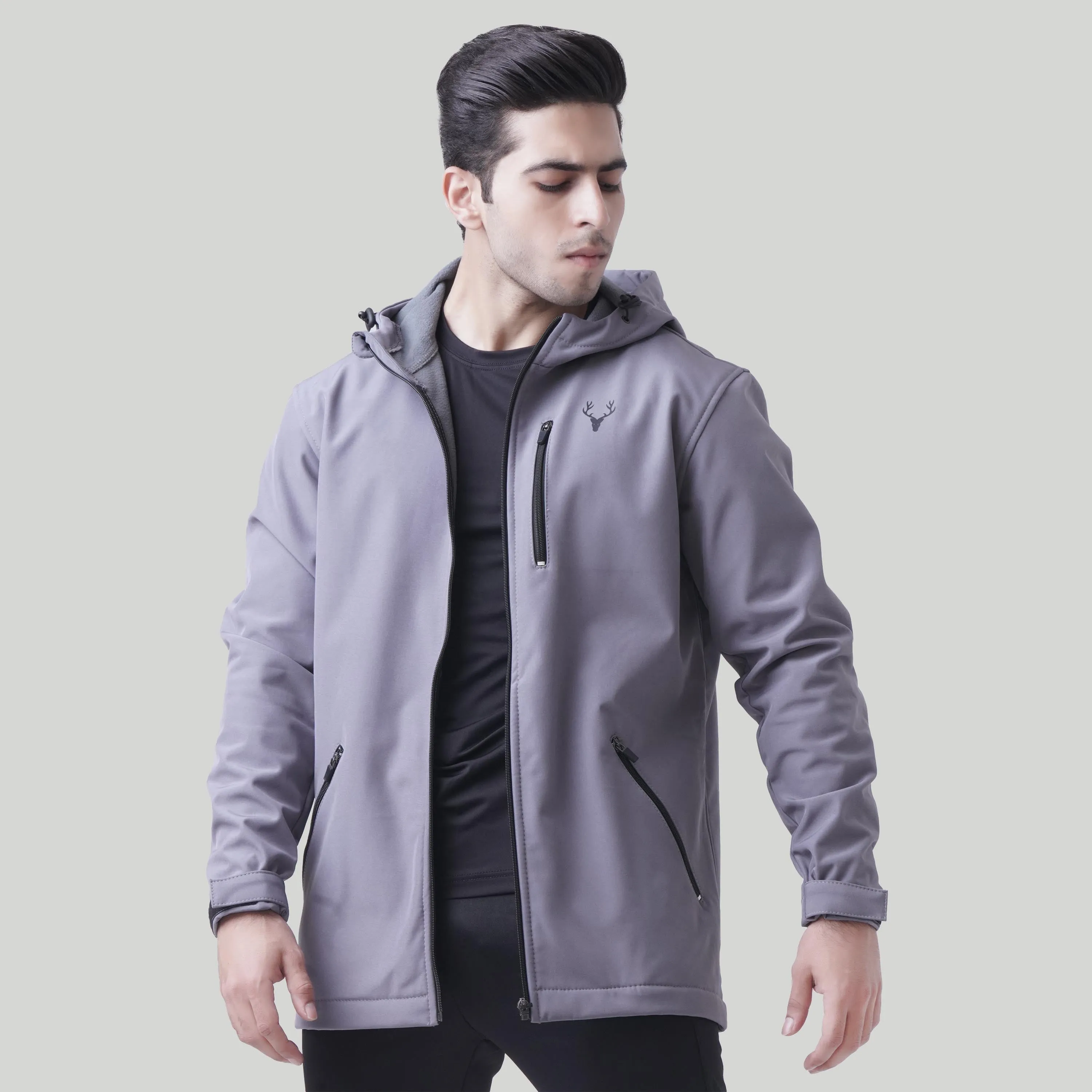 Stag Unisex SoftTech Jacket (Grey)