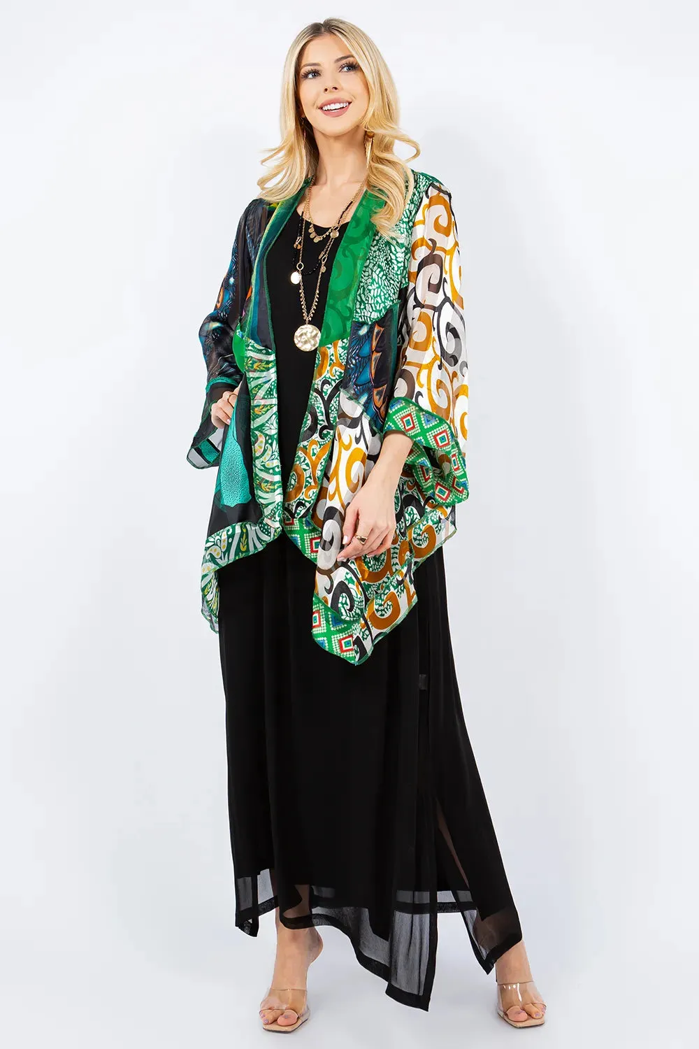 Sterling Style Short Butterfly Jacket - 5905SBJ GREEN
