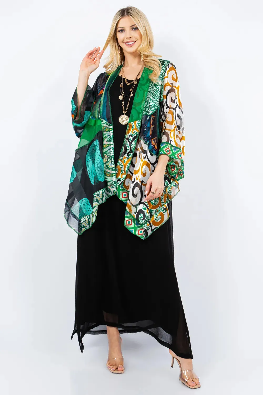 Sterling Style Short Butterfly Jacket - 5905SBJ GREEN