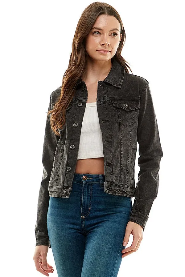 Stretch  Denim Jacket (JK-4040)