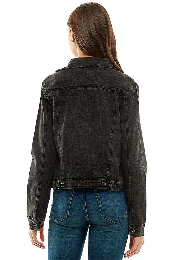 Stretch  Denim Jacket (JK-4040)