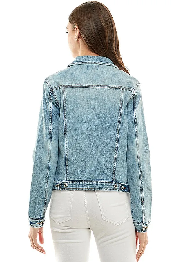 Stretch  Denim Jacket (JK-4040)