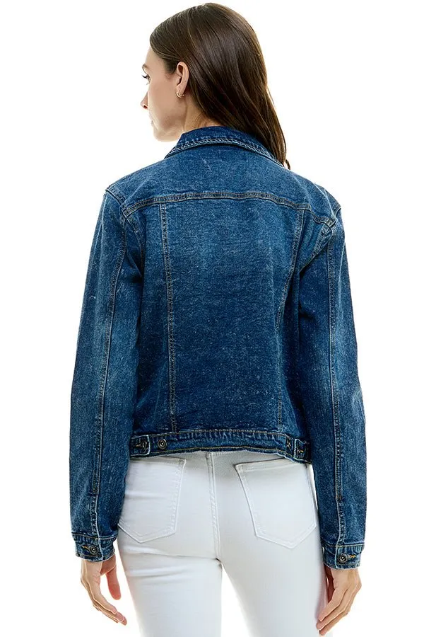 Stretch  Denim Jacket (JK-4040)