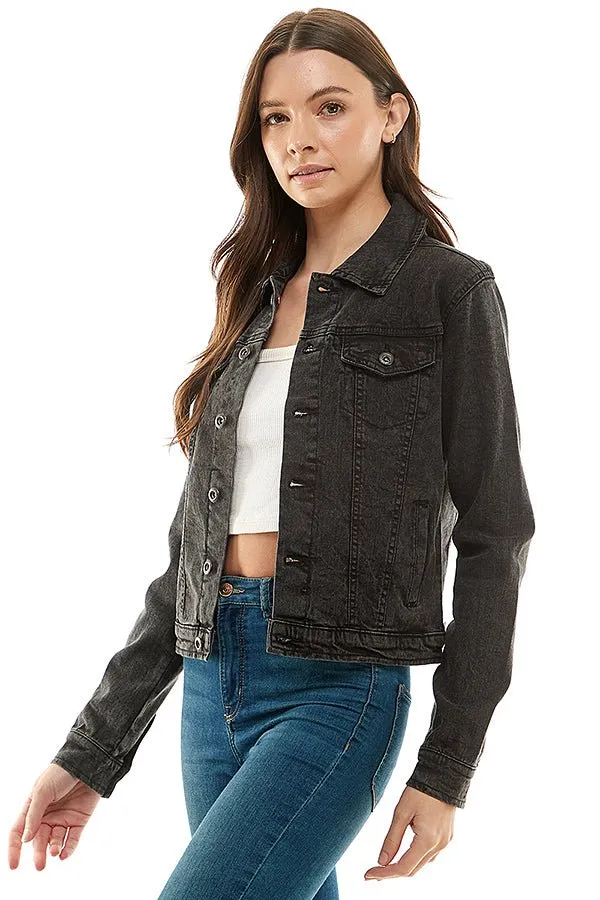 Stretch  Denim Jacket (JK-4040)