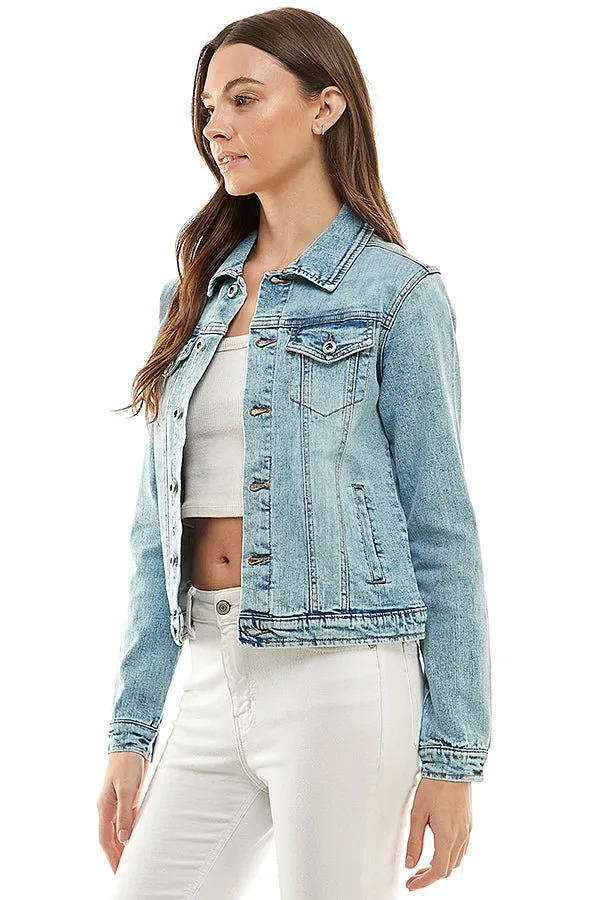 Stretch  Denim Jacket (JK-4040)