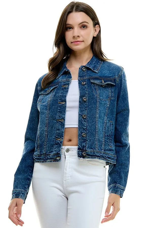 Stretch  Denim Jacket (JK-4040)