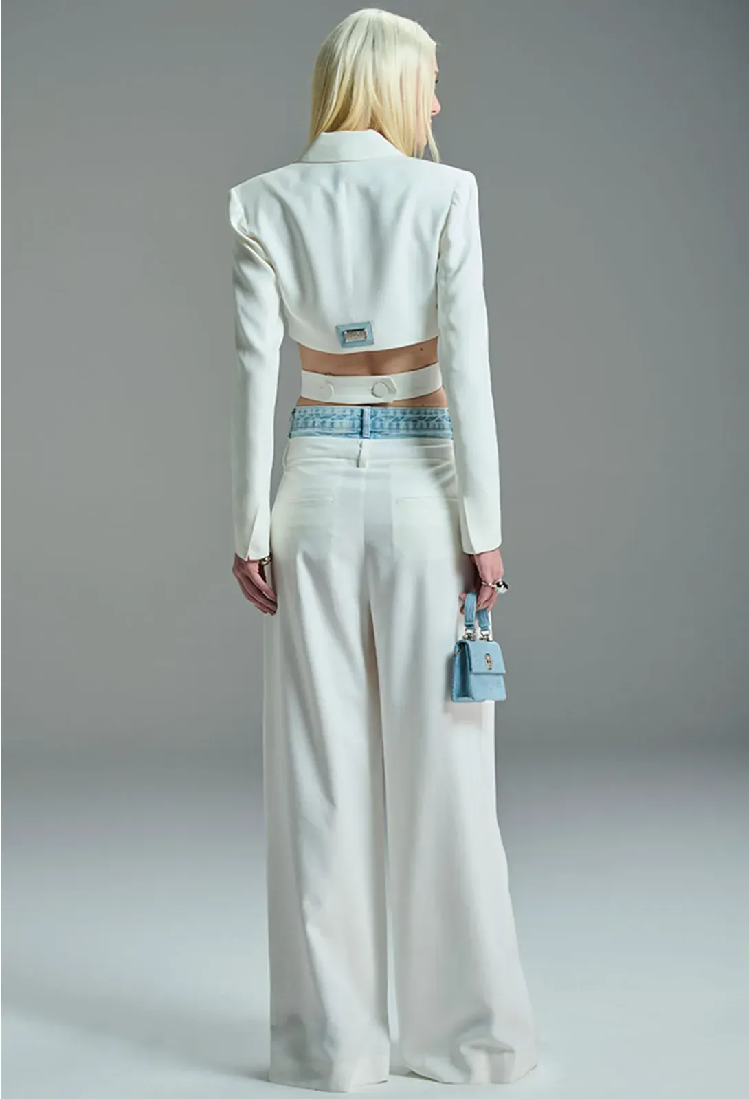 Tailored Pants Denim Waistband