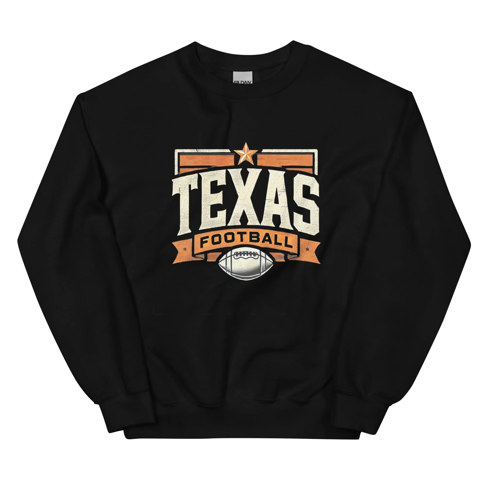 Texas Football Vintage Retro Unisex Sweatshirt