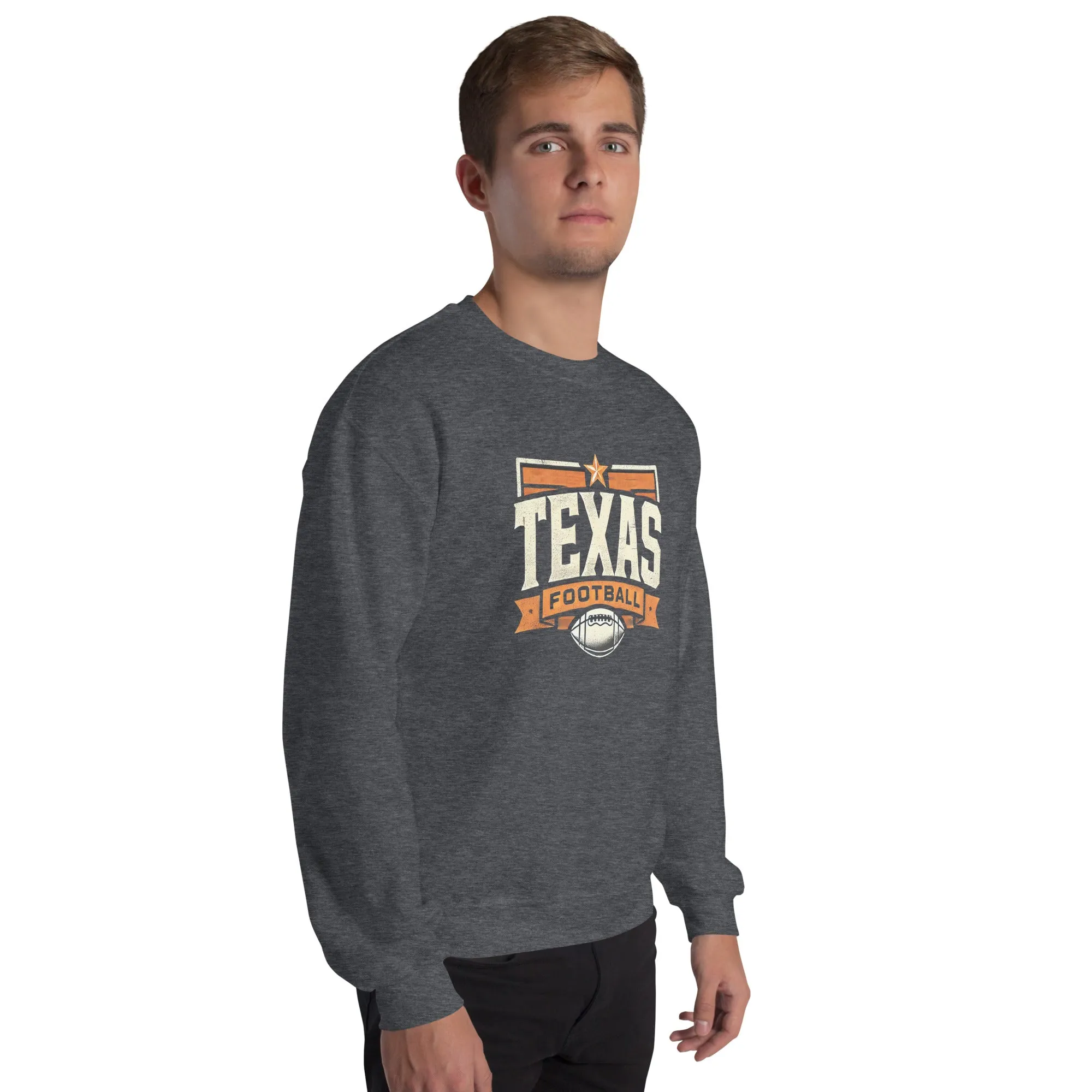 Texas Football Vintage Retro Unisex Sweatshirt