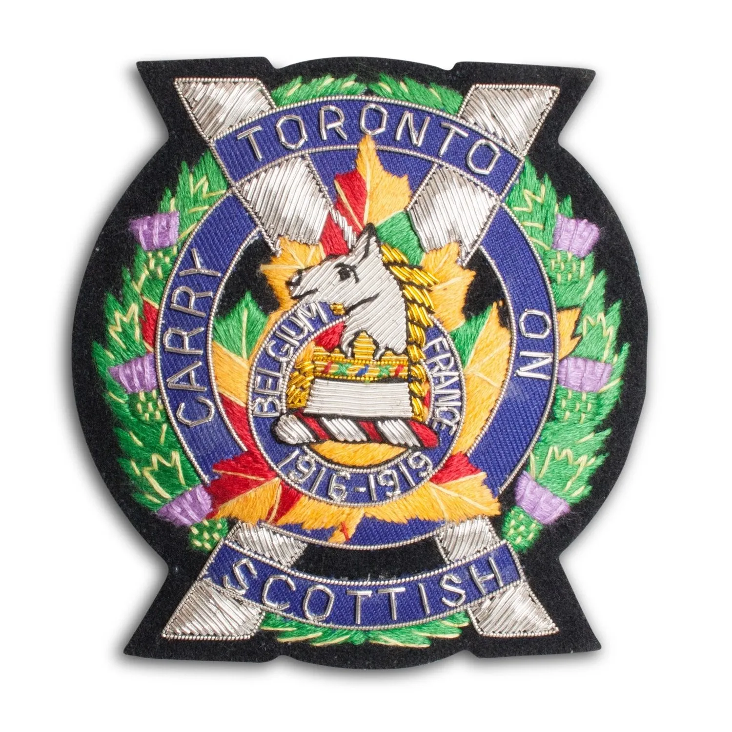 Toronto Scottish Blazer Badge