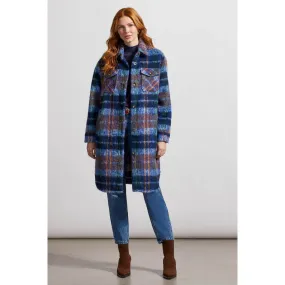 Tribal Drop Shoulder Long Jacket