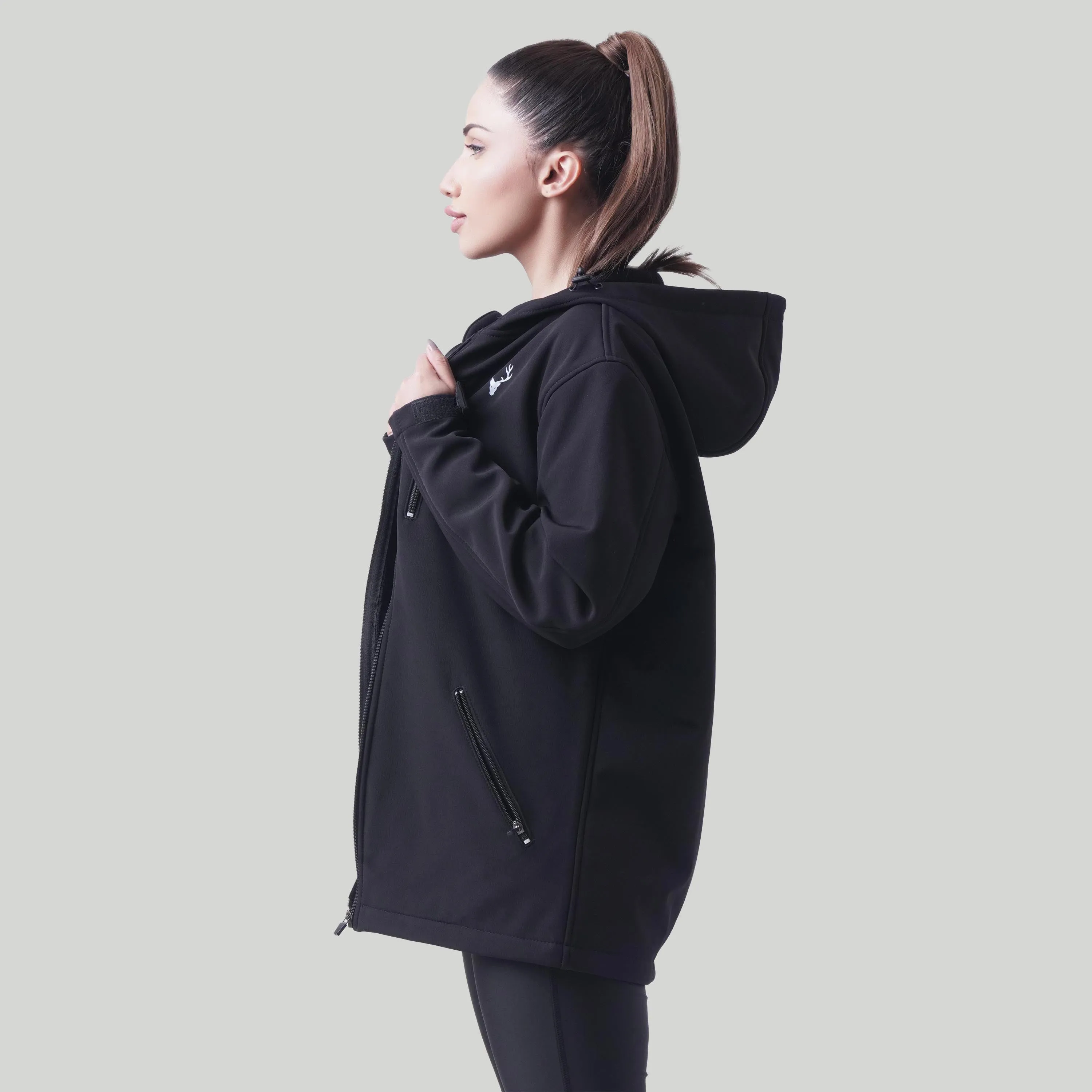Unisex SoftTech Jacket (Black)