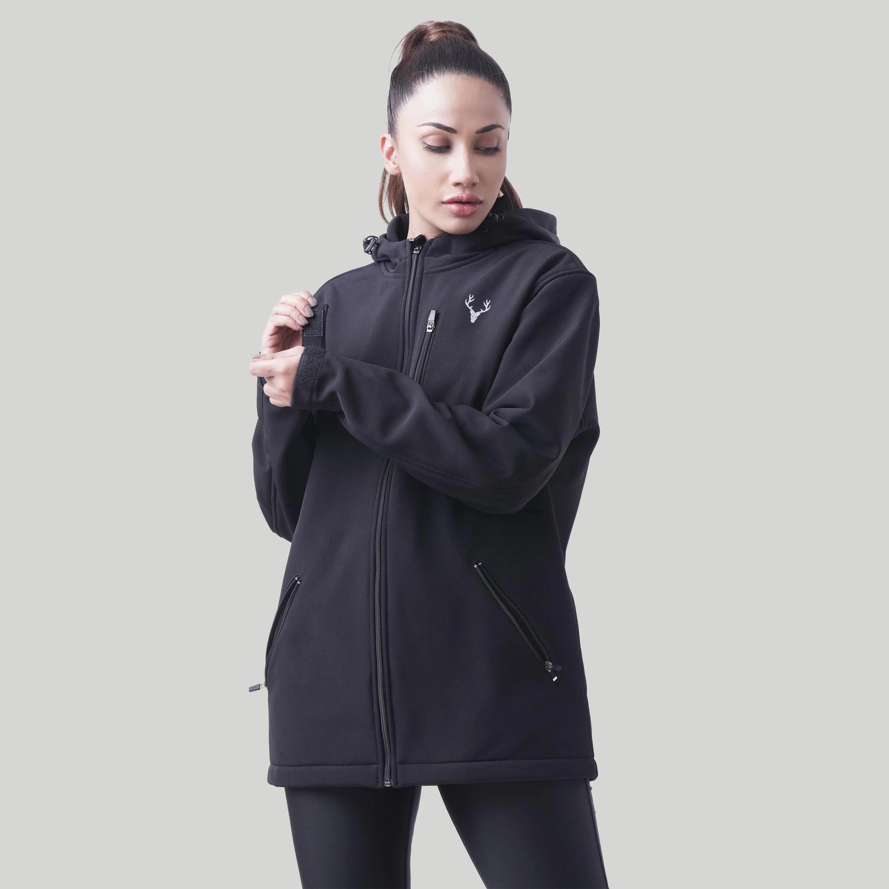 Unisex SoftTech Jacket (Black)