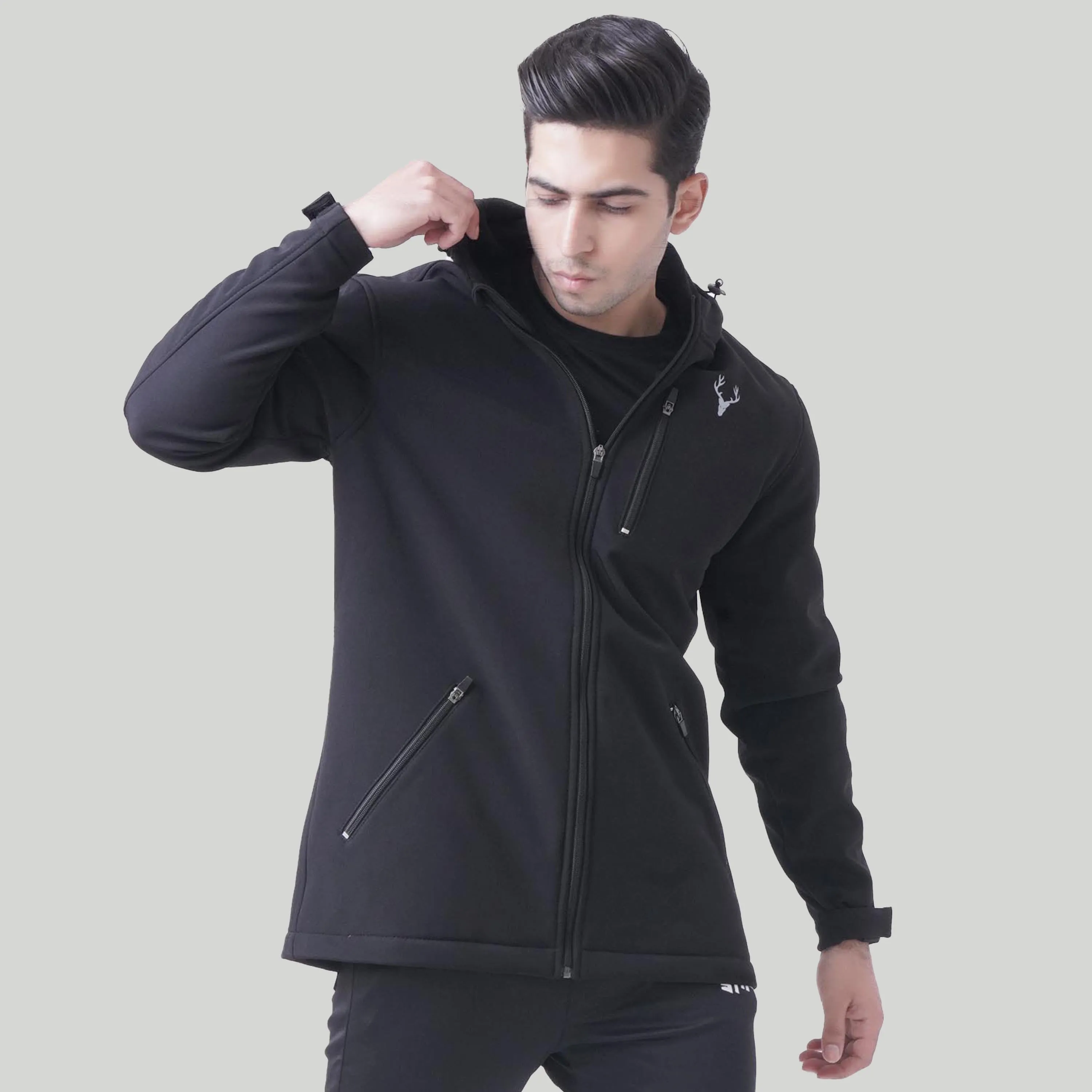 Unisex SoftTech Jacket (Black)