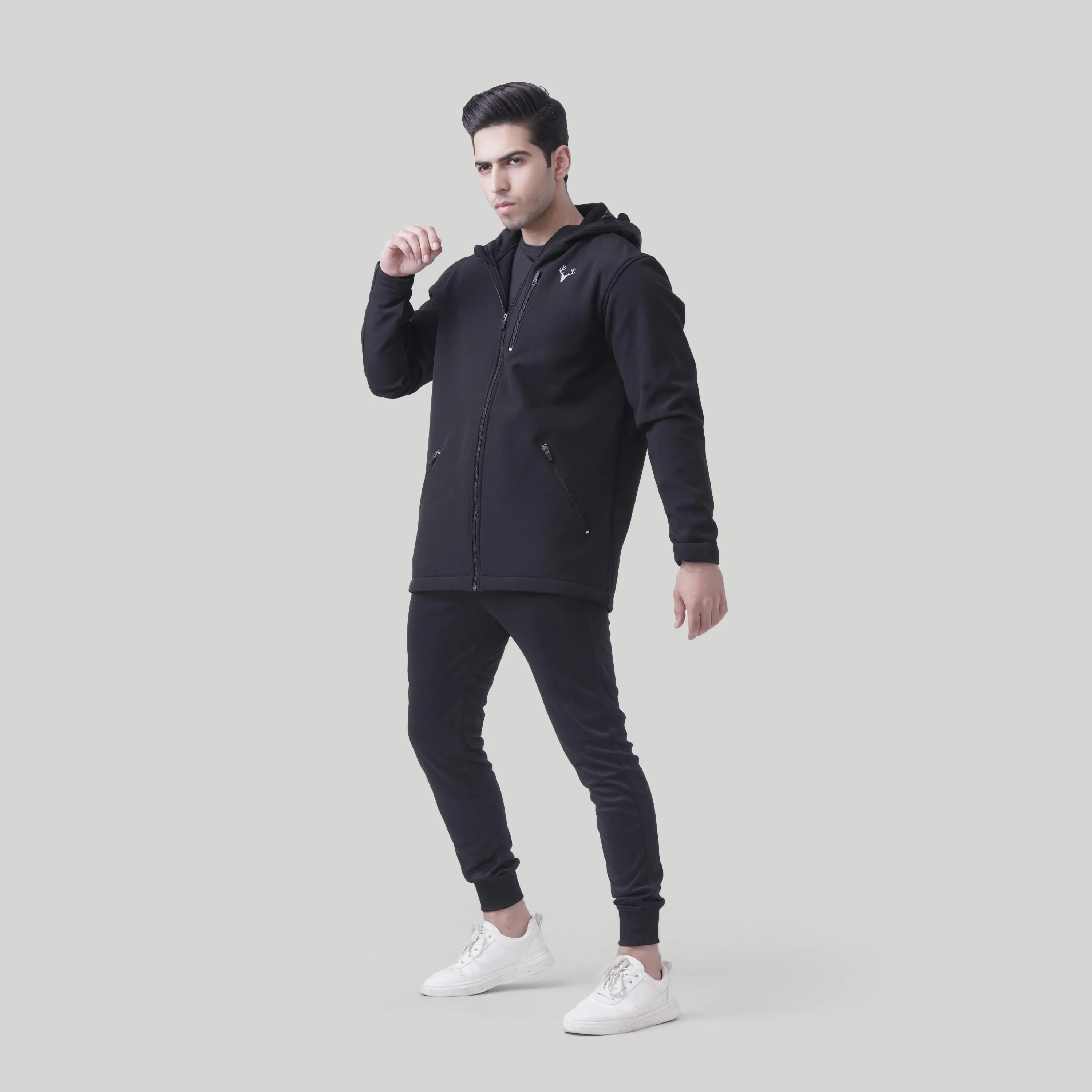 Unisex SoftTech Jacket (Black)