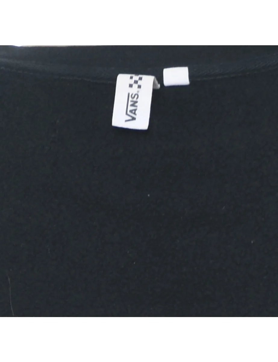 Vans Printed Black & White Sweatshirt - S