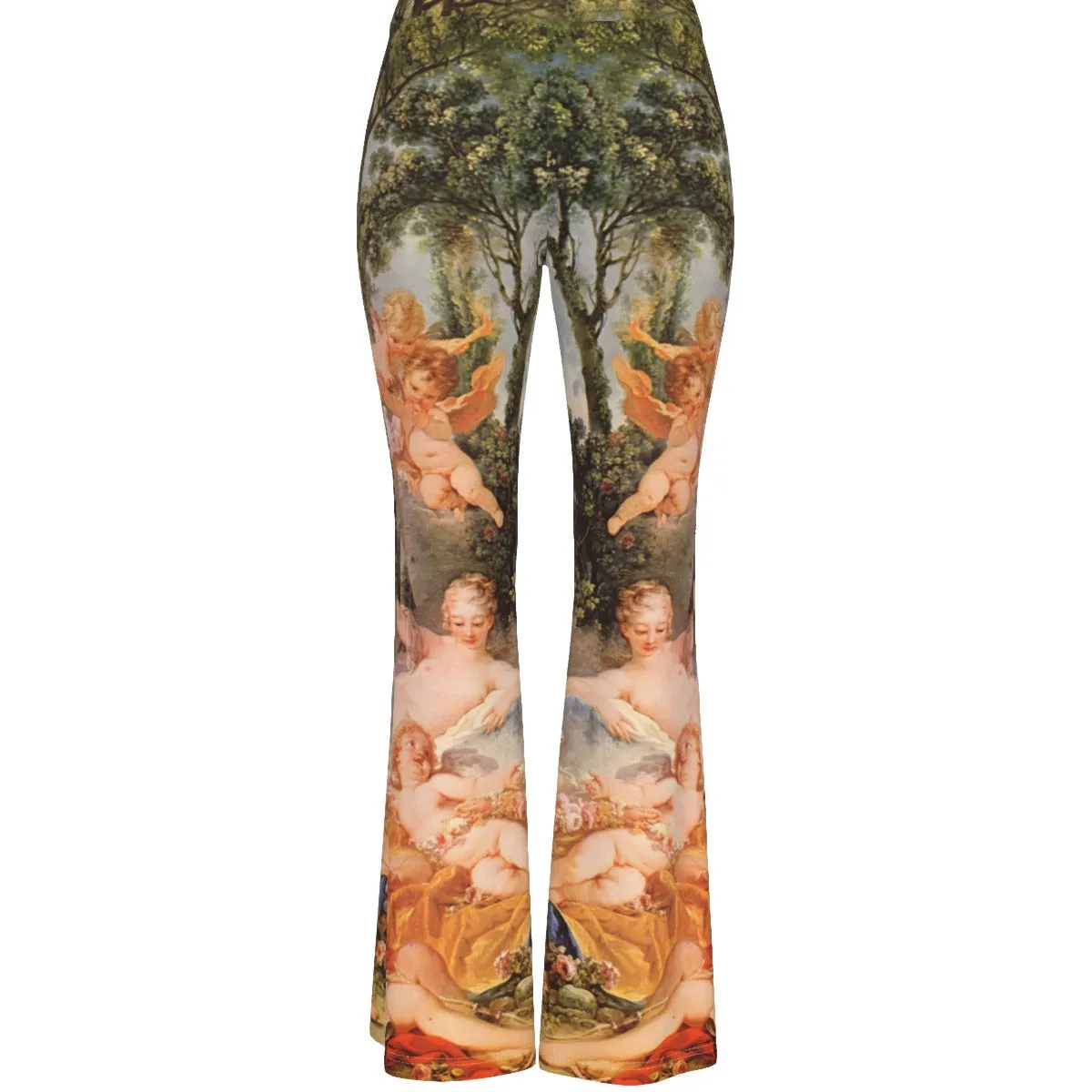 Villa Blvd Cupid's Garden Flared Fit Pants