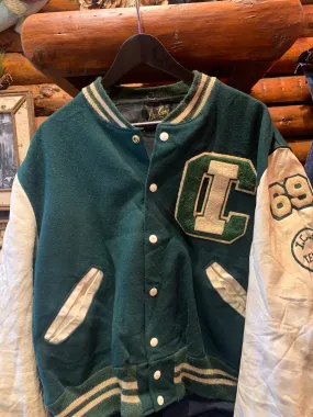 Vintage 1969 De Long Illiana Tennis Letterman. Small. FREE POSTAGE