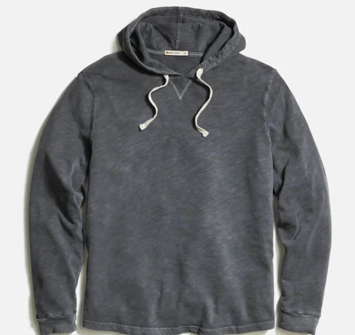 Vintage Heavy Slub Hoodie - Forged Iron