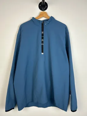 Vintage Y2K Nike Quarter Zip Blue Windbreaker