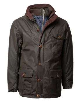 Viyella - British Millerain Car Coat - 6-Button/Zippered Closure - Modern Fit - 555921 - MADE IN CANADA